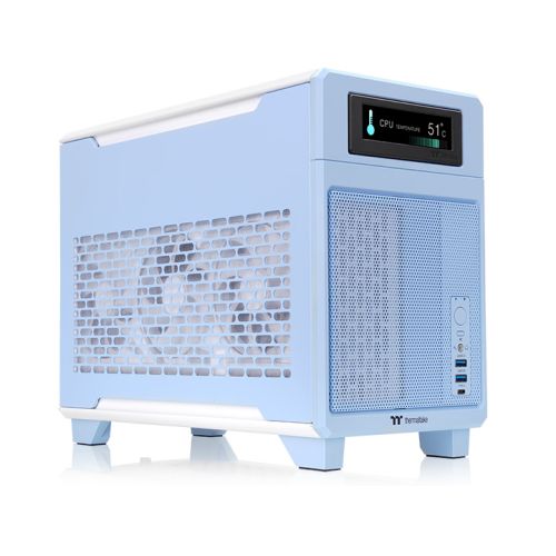 TR100 迷你型机箱 绣球花蓝
