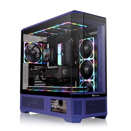光透 View 600 TG 暮光紫高直立式机箱