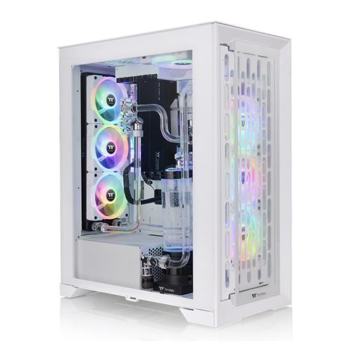 CTE T500 TG ARGB 高直立式机箱 雪白版