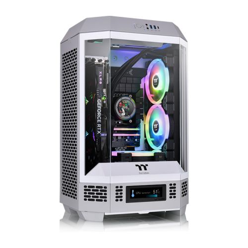 透视The Tower 300 小型机箱 曜石灰
