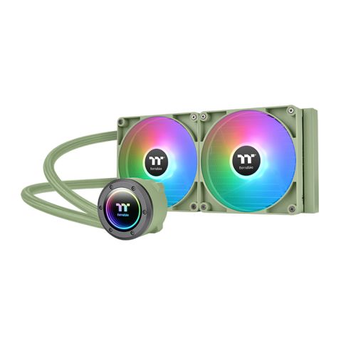 TH280 V2 ARGB Sync主板连动版一体式水冷散热器 – 抹茶绿版