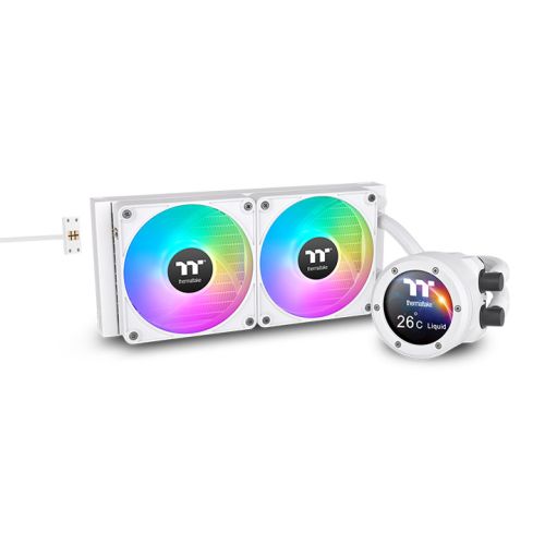 TH240 V2 Ultra EX ARGB Sync 主板连动版一体式水冷散热器 - 雪白版