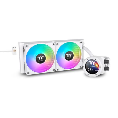 TH280 V2 Ultra EX ARGB Sync 主板连动版一体式水冷散热器 - 雪白版