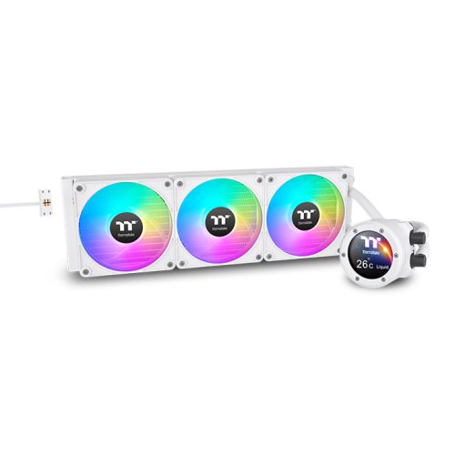 TH420 V2 Ultra EX ARGB Sync 主板连动版一体式水冷散热器 - 雪白版