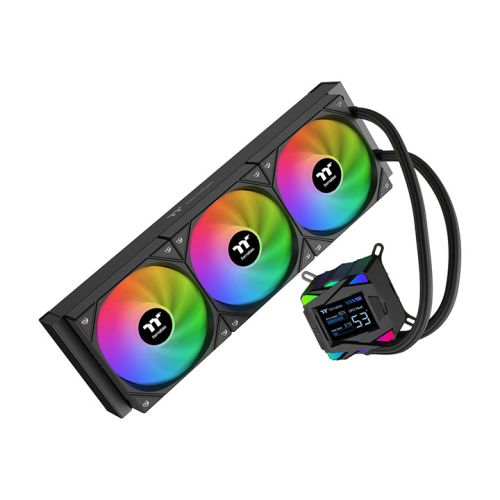 钢影 PRO 360/段码屏/ARGB/一体式水冷/黑