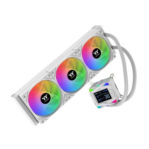 钢影 PRO 360/段码屏/ARGB/一体式水冷/白