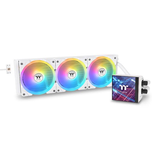 MAGFloe 420 Ultra ARGB Sync主板连动版一体式水冷散热器 - 雪白版