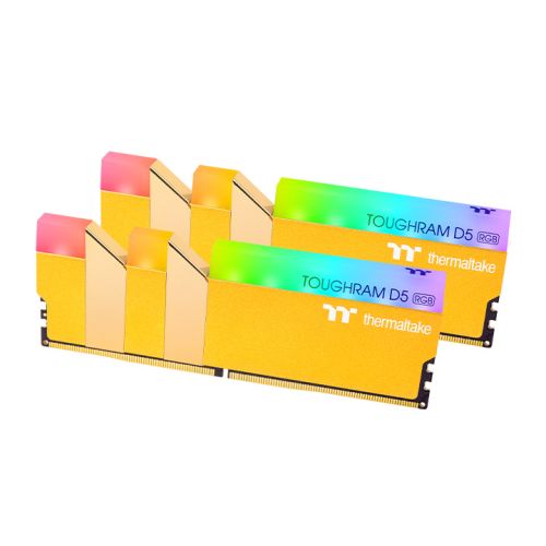 钢影TOUGHRAM RGB D5 內存 DDR5 5600MT/s 32GB (16GB x2) – 尊爵金