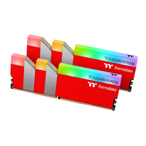 钢影TOUGHRAM RGB 内存 DDR4 3600MHz 16GB  (8GB x 2)-竞速红