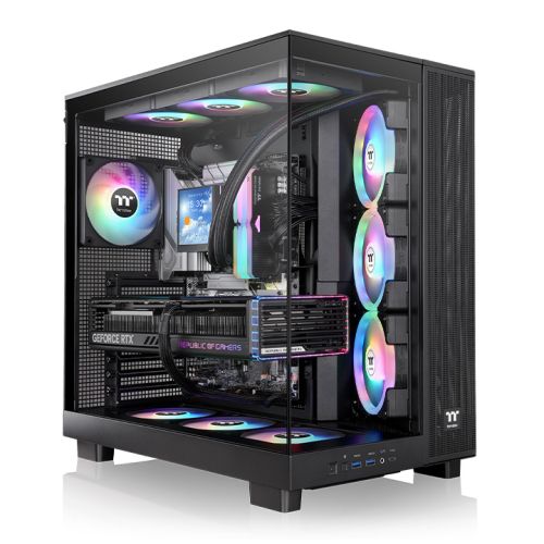 光透View 380 XL TG ARGB 强化玻璃中直立式机箱