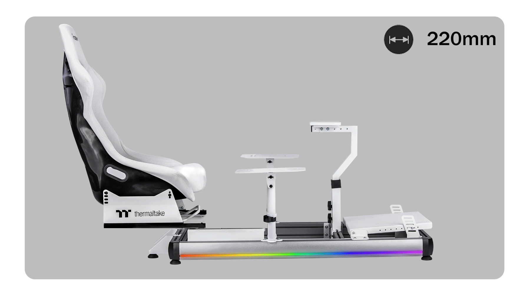 Animated view of GF500 Flight Simulator Cockpit setup
