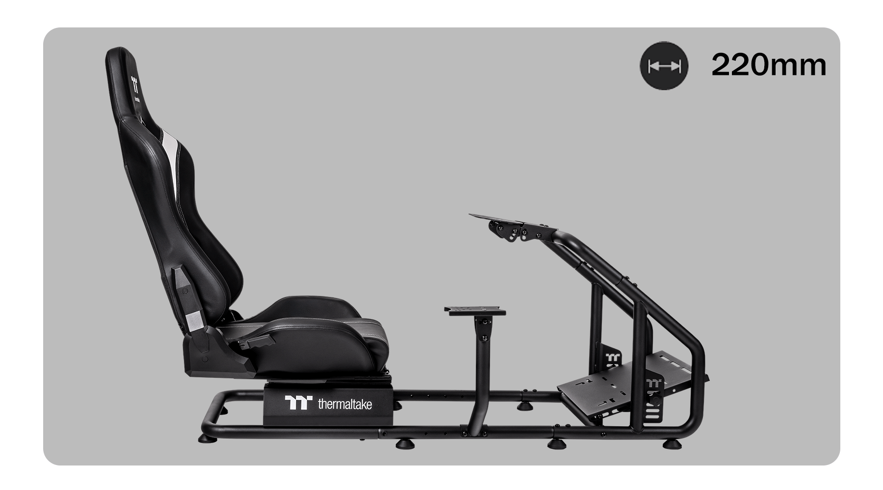 Animated view of GF500 Flight Simulator Cockpit setup