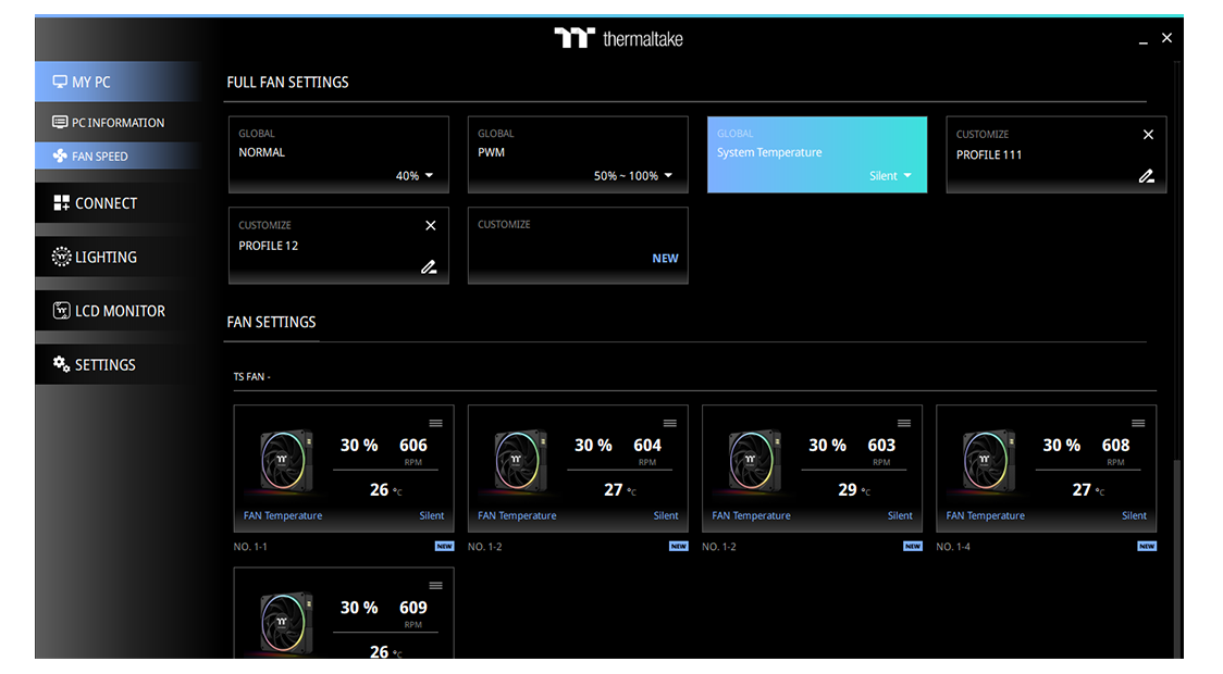 Fan Speed Control with TT RGB PLUS 3.0
