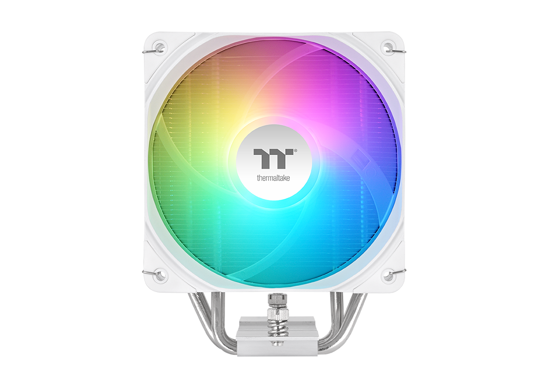 ASTRIA 200 ARGB White CPU cooler with redesigned fin stack for enhanced airflow and cooling power