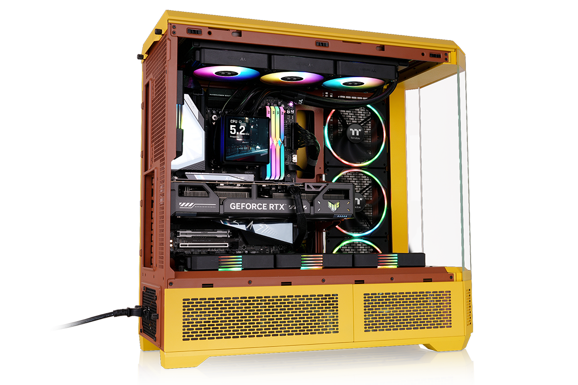 A Unique View - Horizontal Case Placement